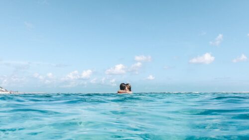 Couple, Hug, Pool HD Wallpapers Download