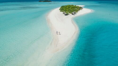 Couple, island, Aerial, View HD Wallpapers Download