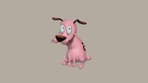 Courage, Cowardly, Dog HD Wallpapers Download