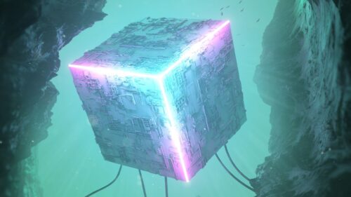 Cube 3D, Neon HD Wallpapers Download