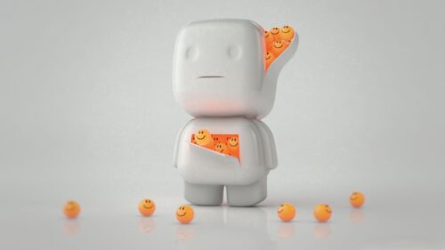 Cube Man, Vitamins, Smilies HD Wallpapers Download