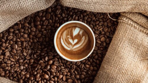Cup, Coffee, Coffee Beans Free Wallpapers Download (2)