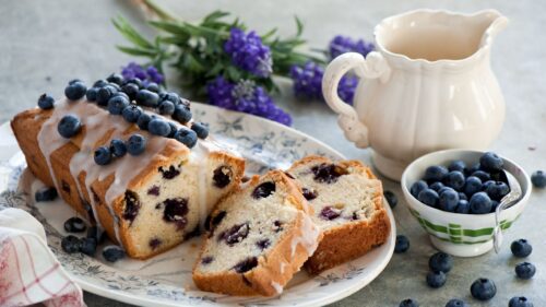 Cupcake, Blueberry, Berries, Baking, Icing Free Wallpapers Download