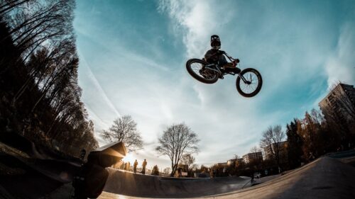 Cyclist, Trick, Bicycle Free Wallpapers Download