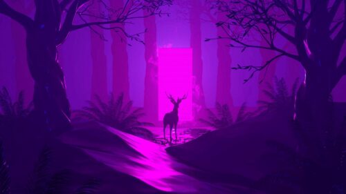 Deer, Silhouette, Dark Free Wallpapers Download