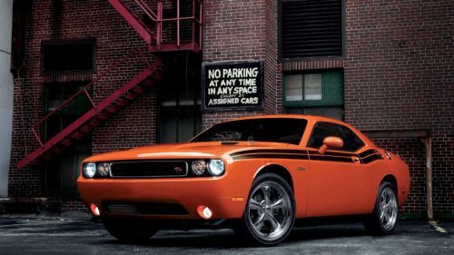 Dodge Challenger, Auto, Red HD Wallpapers Free Download