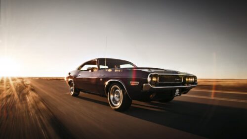 Dodge Challenger, Movement, Speed HD Wallpapers Free Download