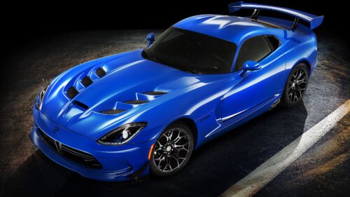 Dodge Viper 2015, Blue HD Wallpapers Free Download