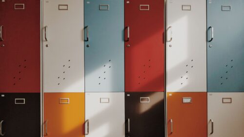 Doors, Lockers, Retro HD Wallpapers Free Download