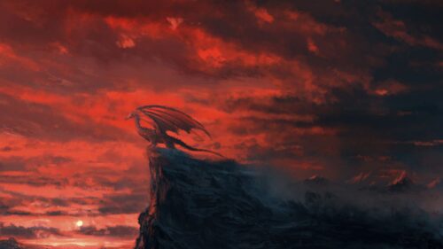 Dragon, Rock, Cliff HD Wallpapers Free Download
