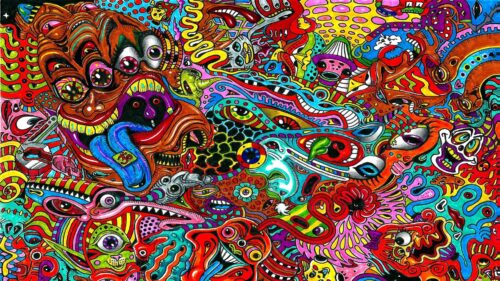 Drawing, Surreal, Colorful, Psychedelic HD Wallpapers Free Download 0
