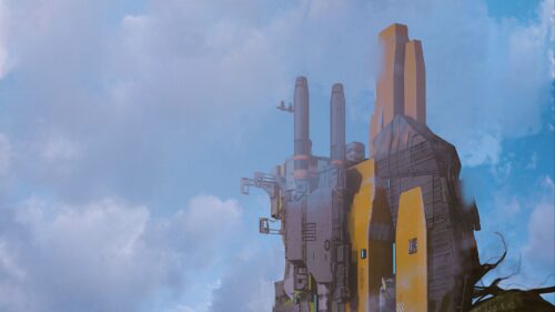 Fantasy, Building, Future Desktop Wallpapers Free Download
