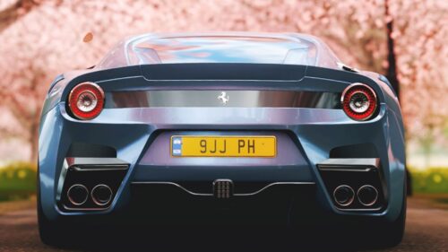 Ferrari F12, Ferrari, Rear, View Desktop Wallpapers Free Download