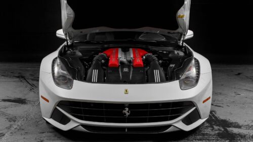 Ferrari, Sports Car, Hood, Car Desktop Wallpapers Free Download