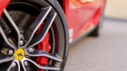 Ferrari, Tire, Wheel, Logo Desktop Wallpapers Free Download
