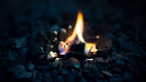 Fire, Flame, Stones Desktop Wallpapers Free Download