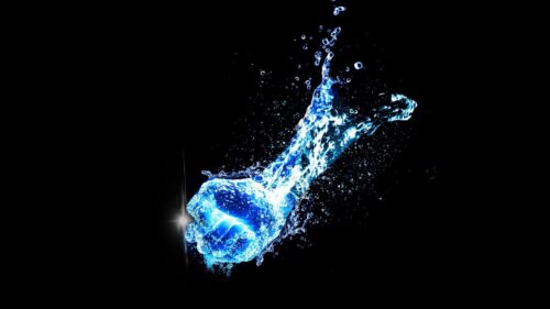 Fist, Water, Spray Desktop Wallpapers Free Download