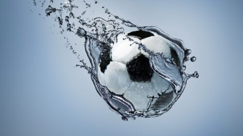 Football, Ball, Exercise, Water, Abstraction HD Wallpapers Free Download
