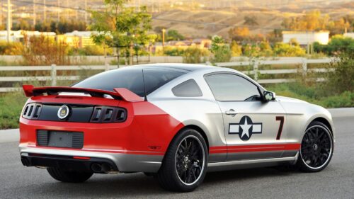 Ford Mustang, Red, Tails, Ford Mustang Gt Wallpapers For Desktop