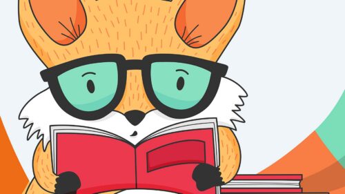 Fox, Book, Reading HD Wallpapers For Desktop