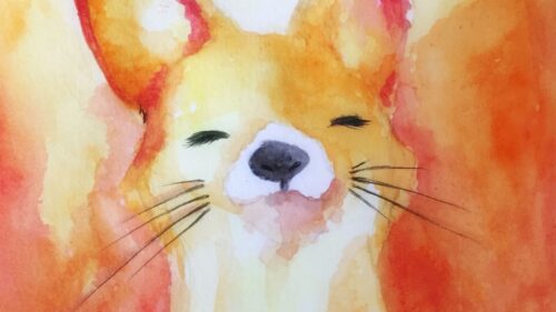 Fox, Cute, Paints HD Wallpapers For Desktop