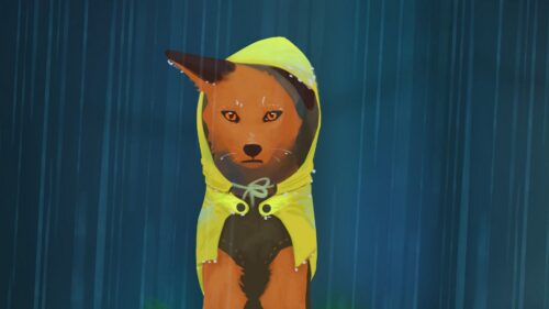 Fox, Rain, Art HD Wallpapers For Desktop