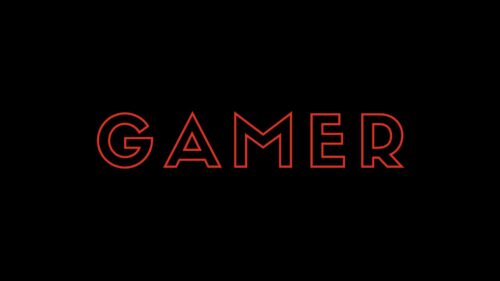 Gamer, Word, Inscription HD Wallpapers For Desktop