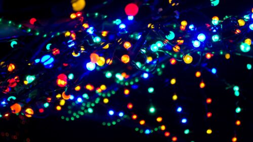 Garland, Glare, Light HD Wallpapers For Desktop