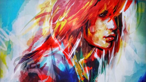 Girl, Art, Portrait HD Wallpapers Free Deownload