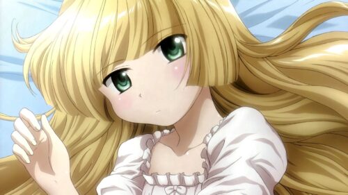 Girl Blonde, Hair, Eyes, Wind HD Wallpapers Free Download
