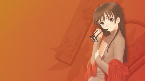 Girl, Brunette, Science, Interest, Book Free Wallpapers Download