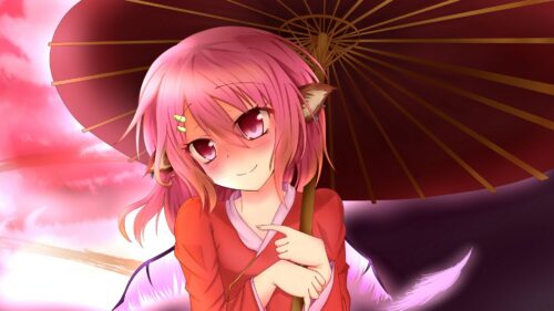 Girl, Elf, Smile, Kimono Free Wallpapers Download