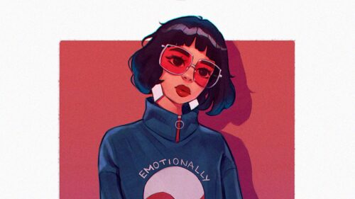 Girl, Glasses, Style Free Wallpapers Download