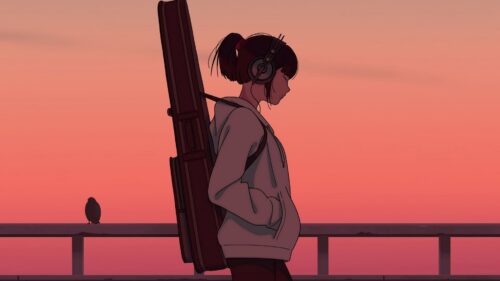 Girl, Musician, Guitar Free Wallpapers Download