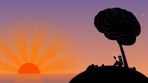 Girl, Silhouette, Reading Free Wallpapers Download