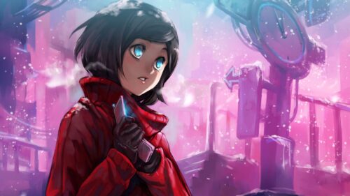 Girl, Winter, Snow, Phone, Cold Desktop HD Wallpapers Free Download