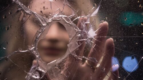 Glass, Cracks, Hand Desktop HD Wallpapers Free Download
