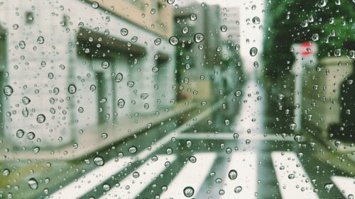 Glass, Drops, Road Desktop HD Wallpapers Free Download