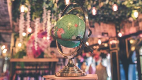 Globe, Stand, Map Desktop HD Wallpapers Free Download