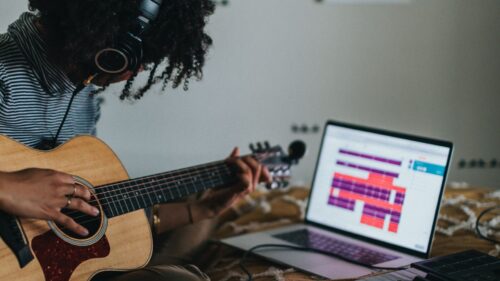 Guitar, Guitarist, Synthesizer PC Wallpapers Free Download