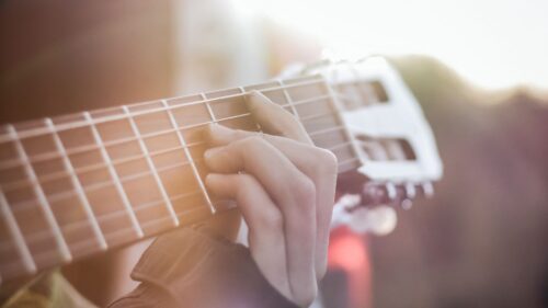 Guitar, Hand, Strings PC Wallpapers Free Download