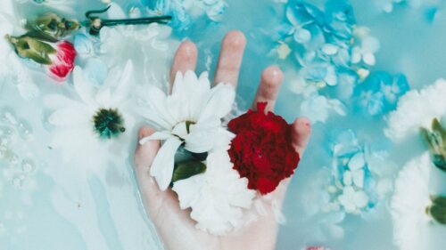 Hand, Tattoo, Flowers Wallpapers Free Download
