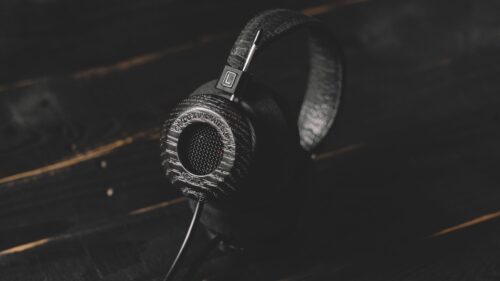 Headphones, Audio, Dark Wallpapers Free Download