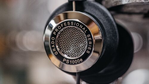 Headphones, Metallic, Silver Wallpapers Free Download