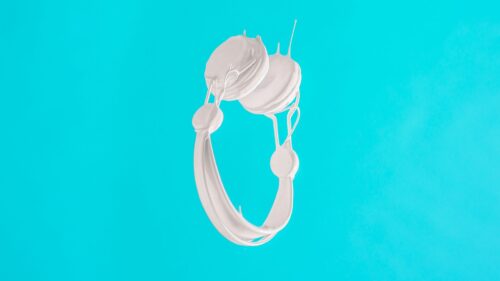 Headphones, Paint, Audio Wallpapers Free Download