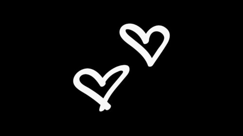 Hearts, Love, Minimalism Wallpapers Free Download