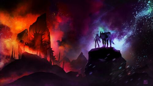 Hill, Silhouettes, Predator Wallpapers Free Download