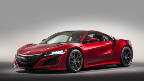 Honda Nsx, 2015, Red Wallpapers Free Download