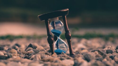 Hourglass, Stones, Blur HD Wallpapers Free Download