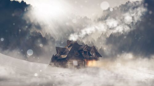 House, Building, Photoshop HD Wallpapers Free Download